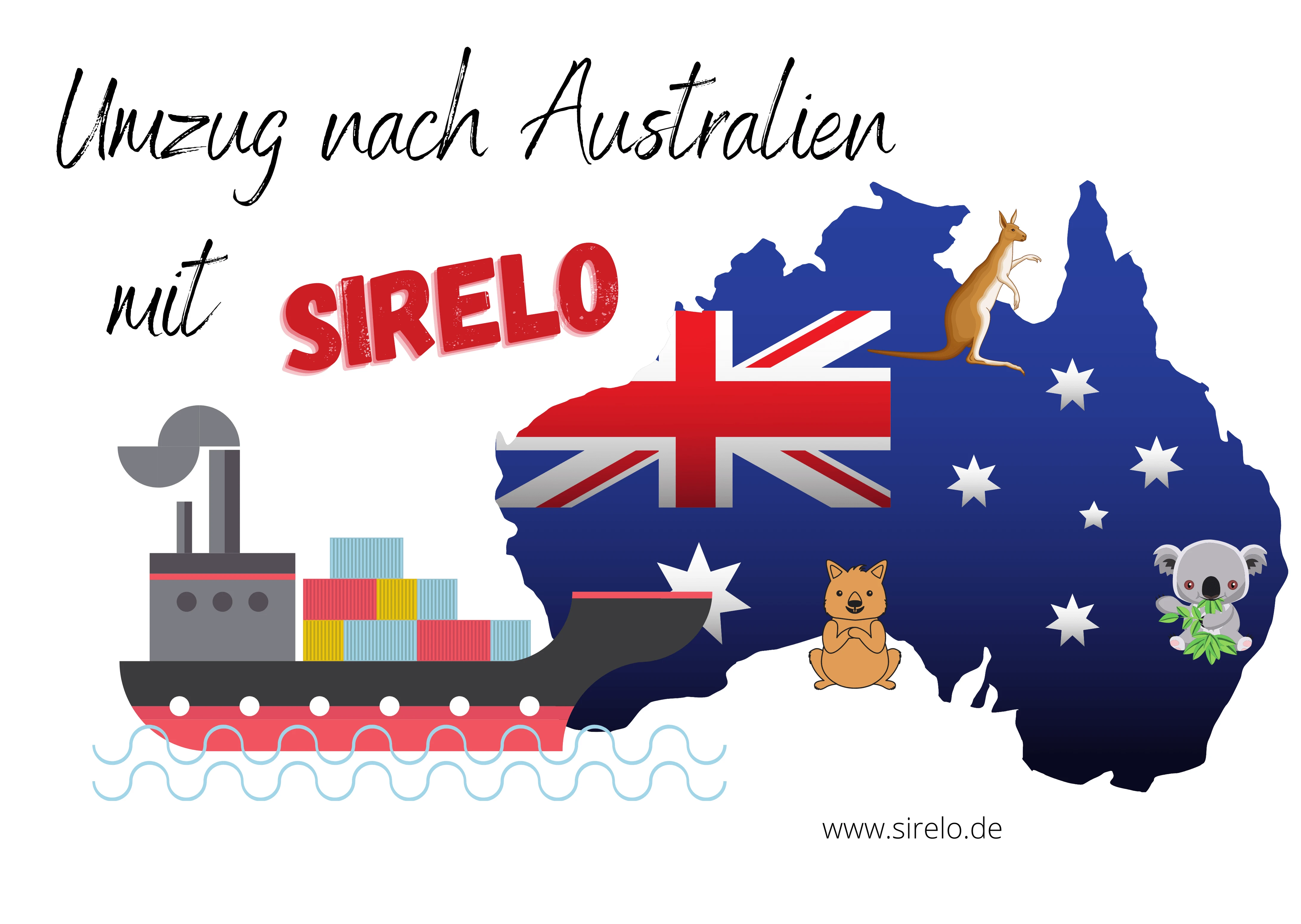 Umzug nach Australien