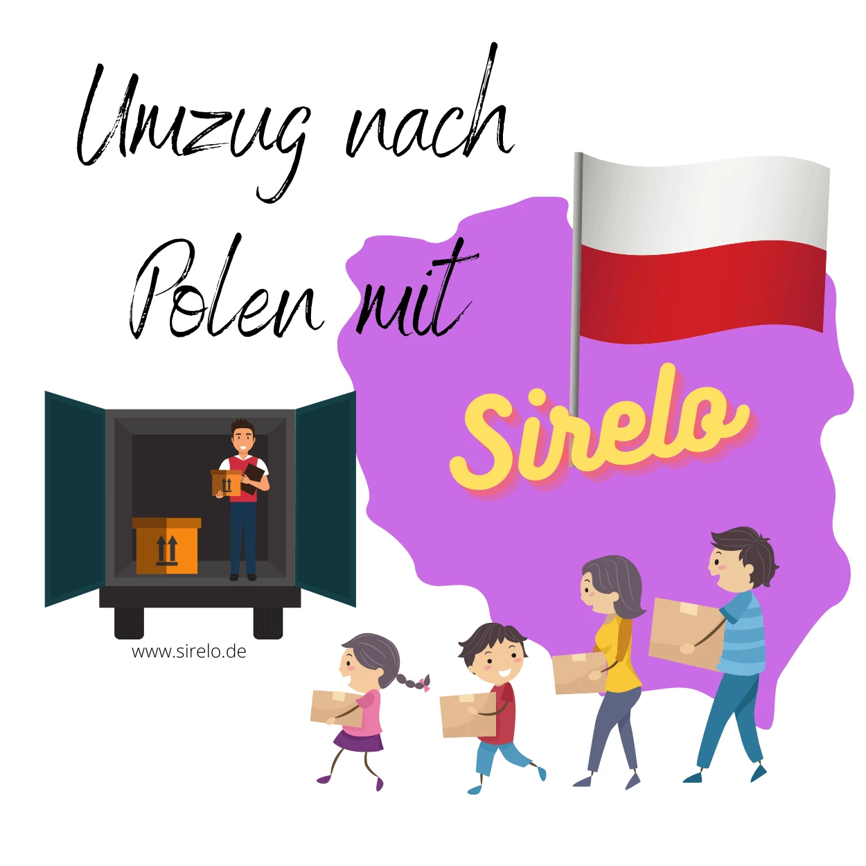 Umzug nach Polen