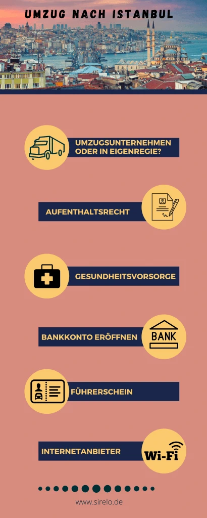 Umzug nach Istanbul